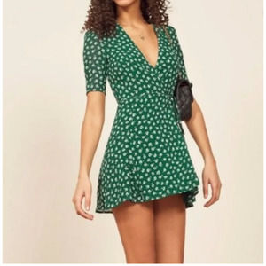 Reformation Lucky Wrap Dress